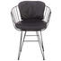 SESSEL in Metall, Textil Schwarz - Schwarz, Trend, Textil/Metall (60/88/55cm) - Lomoco SESSEL in Metall, Textil Schwarz - Schwarz, Trend, Textil/Metall (60/88/55cm) - Lomoco