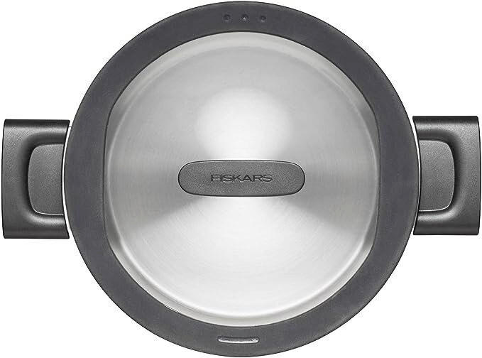 LONEC  FISKARS HARD FACE  3,5 l  kovina  20 cm  - barve nerjavečega jekla, Basics, kovina/umetna masa (20cm) - Fiskars