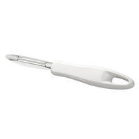 KUCHYŇSKÁ ŠKRABKA - bílá/barvy nerez oceli, Basics, kov (21/5,5/2,7cm) - Tescoma