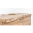 WASCHBECKENUNTERSCHRANK 61/55/40 cm  - Eiche Wotan/Silberfarben, Natur, Holzwerkstoff/Kunststoff (61/55/40cm) - Xora