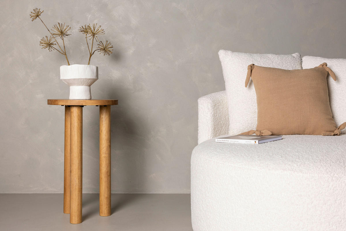 BEISTELLTISCH in Holz 35/35/60 cm  - Plankeneiche/Eichefarben, Design, Holz (35/35/60cm) - Livetastic