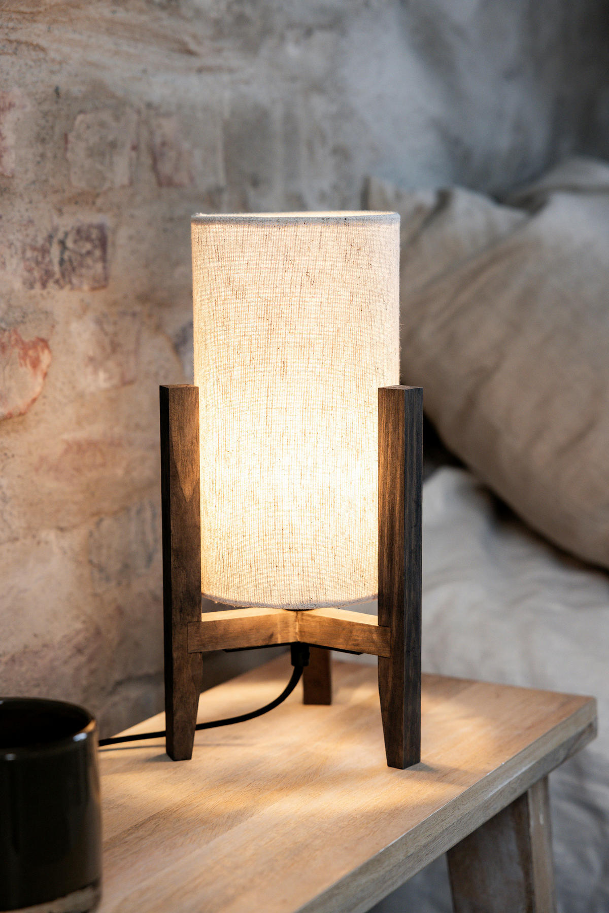 TISCHLEUCHTE - Beige, Basics (18/34/18cm) - Markslöjd