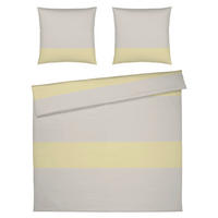 BETTWÄSCHE Makosatin 200/200 cm  - Gelb, Design, Textil (200/200cm) - Joop!