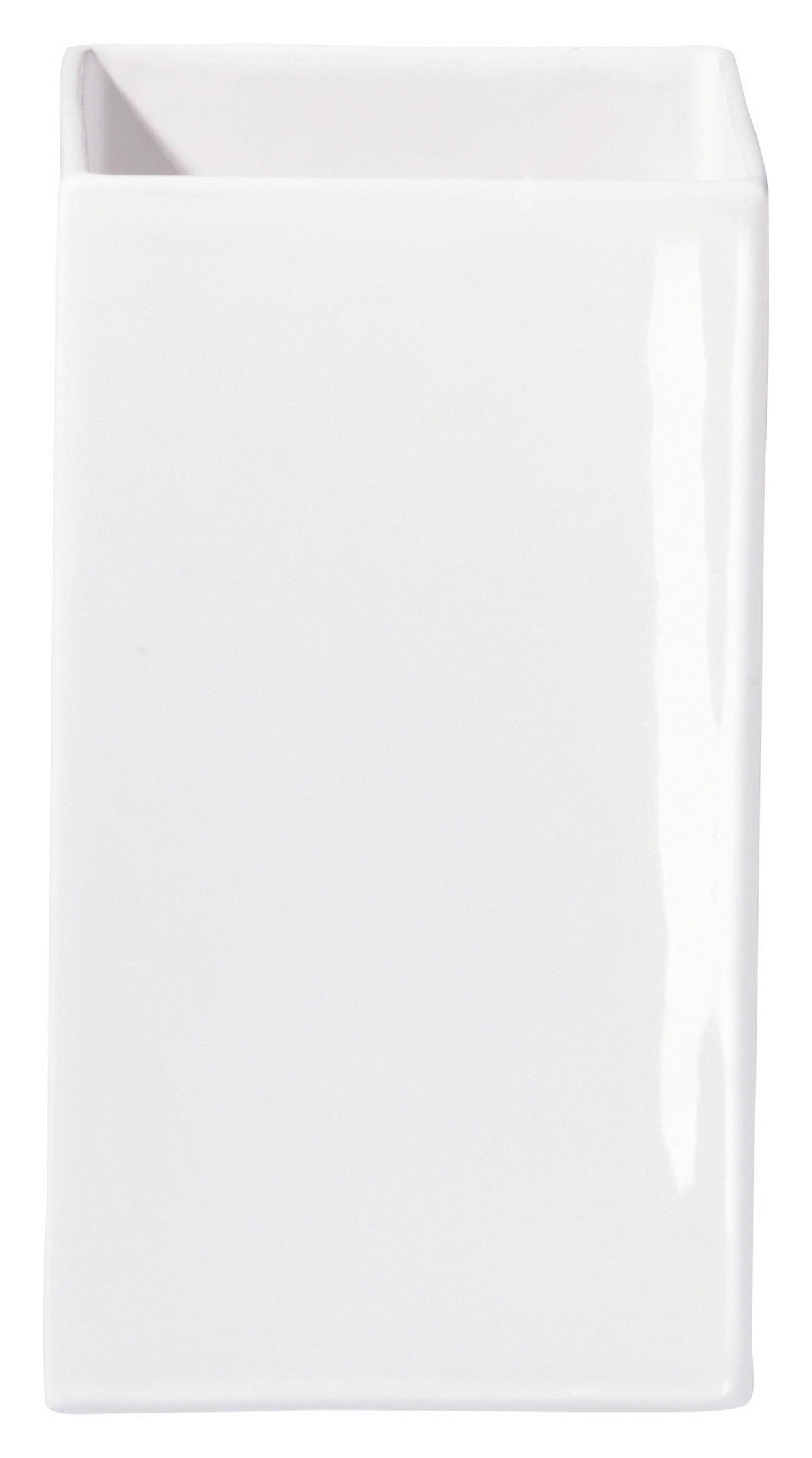 VASE  - Weiss, Basics, Keramik (11,5/21cm) - ASA