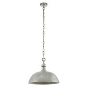 HÄNGELEUCHTE - Nickelfarben, LIFESTYLE, Metall (50/110cm) - Marama
