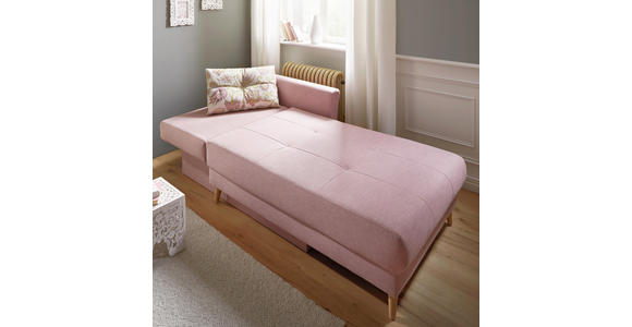 LIEGE in Textil Braun - Eichefarben/Braun, KONVENTIONELL, Holz/Textil (166/96/104cm) - Venda