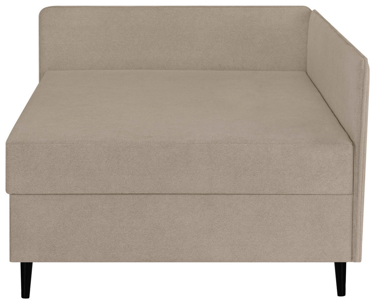 AMERICKÁ POSTEĽ, 90/200 cm, béžová - béžová, Konventionell, textil (90/200cm) - P & B