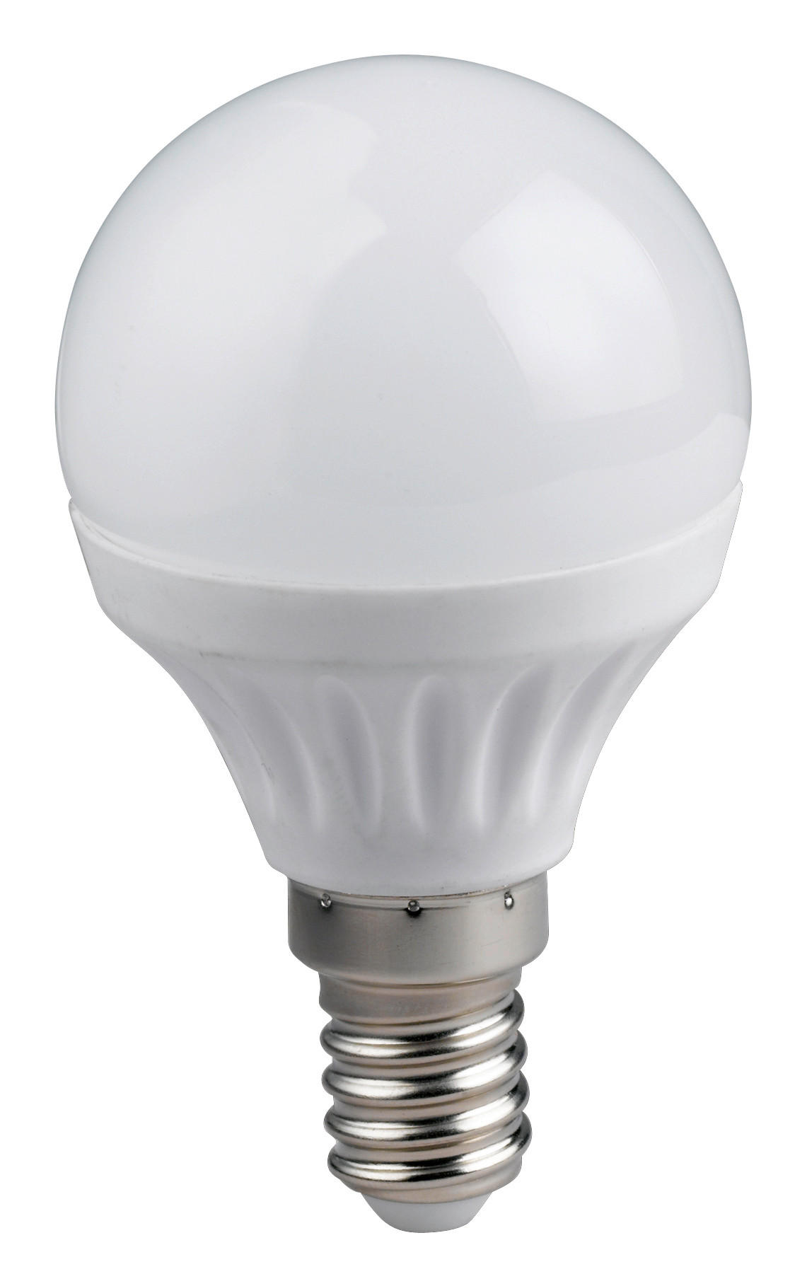 LED SIJALICA - bela, Osnovno, staklo/metal (4,5/8,0cm)