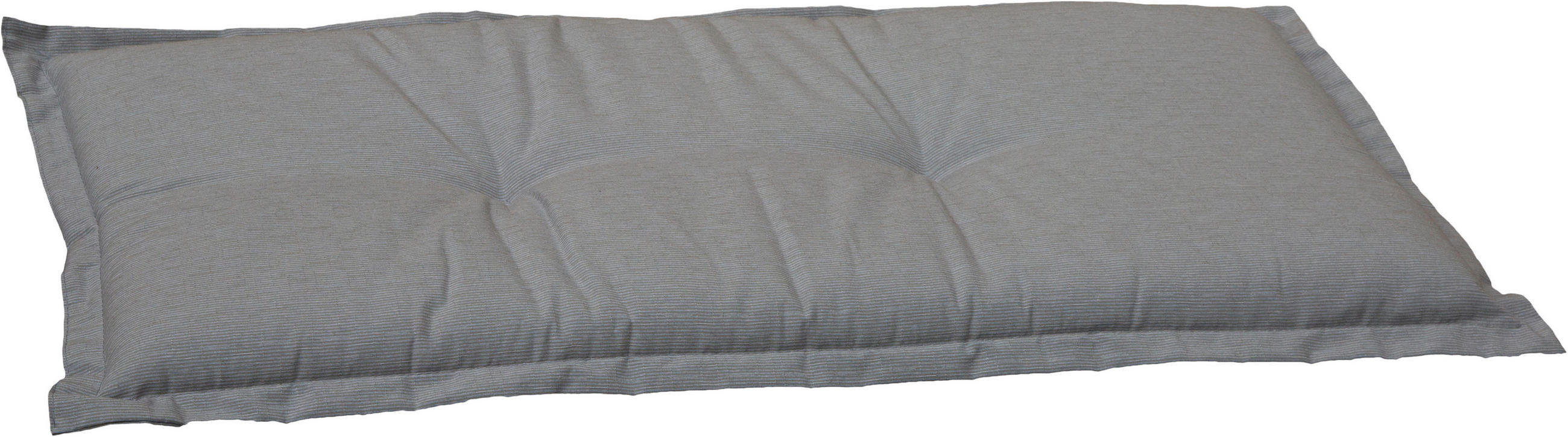 BANKAUFLAGE meliert  - Hellgrau, Basics, Textil (100/45/7cm) - Gardenson