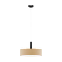 FÜGGŐLÁMPA 50/115 cm  - szahara, Basics, műanyag/textil (50/115cm)