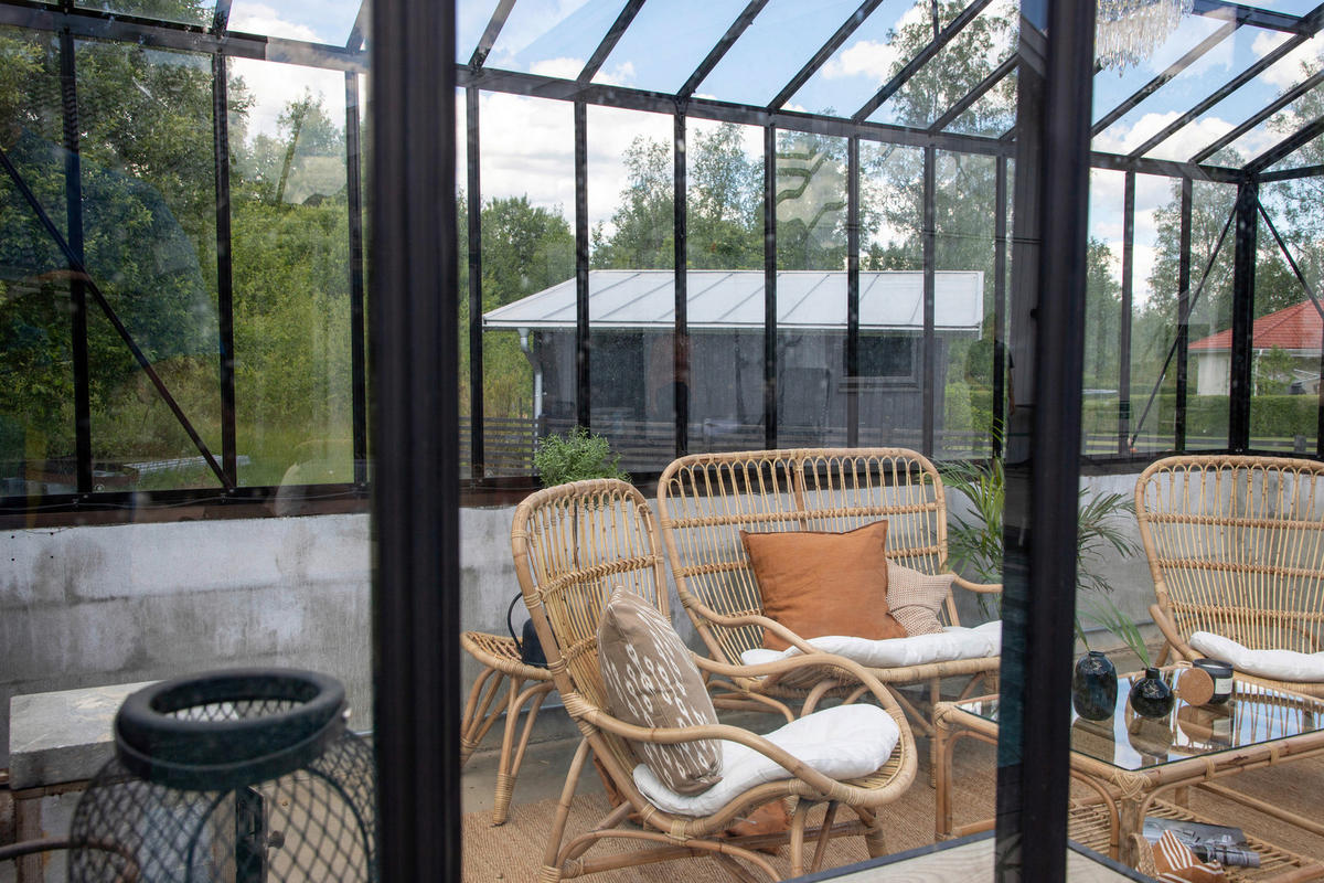 LOUNGEGARNITUR Rattan  - Braun, KONVENTIONELL, Holz - Gardenson