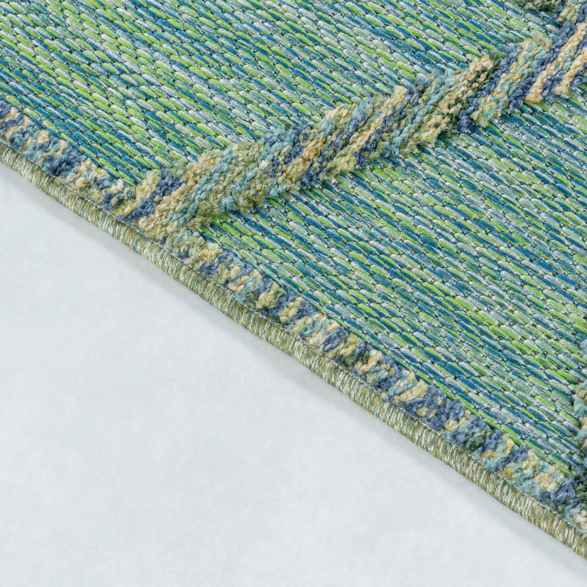 LÄUFER 80/250 cm Bahama  - Grün, Design, Textil (80/250cm) - Novel