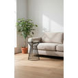 BEISTELLTISCH 33/33/47 cm Schwarz rund  - Schwarz, Trend, Metall (33/33/47cm) - Landscape