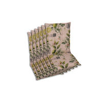 SESSELAUFLAGENSET Zitronen  - Sandfarben/Gelb, Basics, Textil (50/7/108cm)