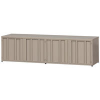 LOWBOARD LEVEL 160/44/44 cm  stehend  - Sandfarben, Design, Metall (160/44/44cm) - Livetastic