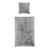 BETTWÄSCHE Makosatin 140/200 cm  - Grau, KONVENTIONELL, Textil (140/200cm) - Irisette