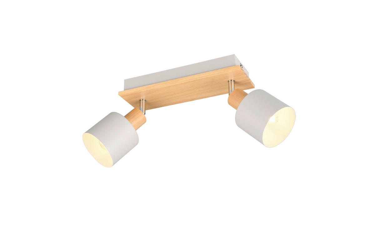 REFLEKTOR Shanti  - siva/braon, Osnovno, drvo/metal (30/19,5cm)