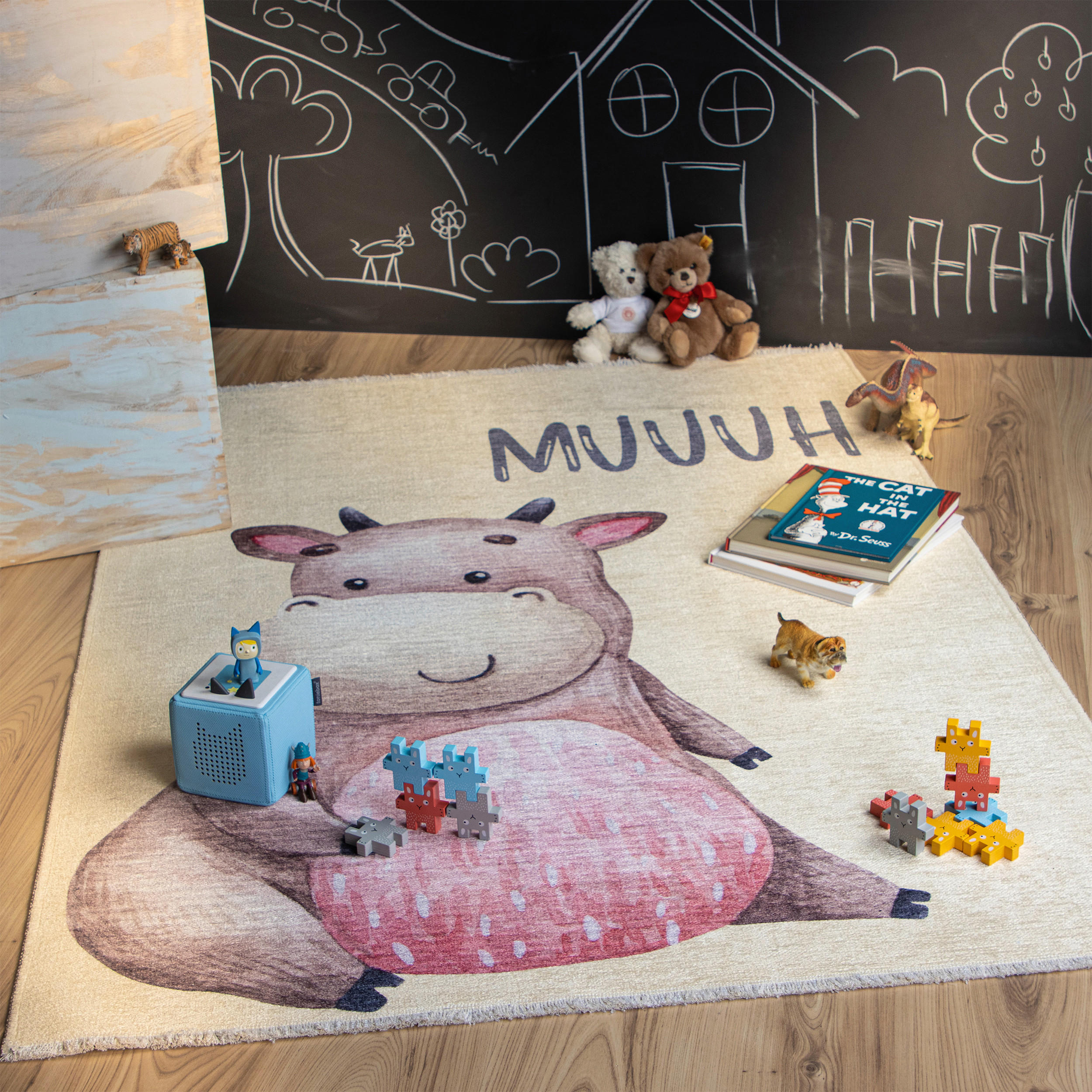 KINDERTEPPICH 115/170 cm My Greta  - Pink, Trend, Textil (115/170cm) - Ben'n'jen
