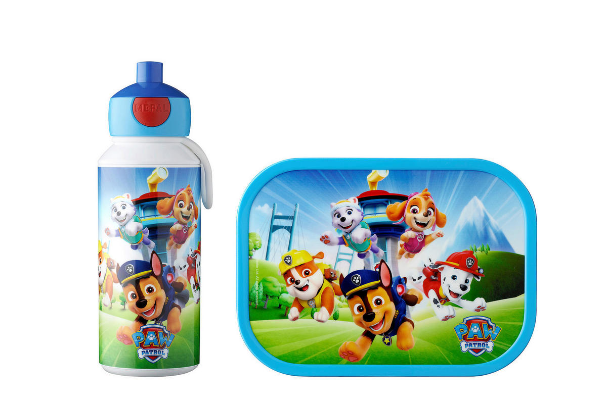 PAUSENSET Campus Paw Patrol Pups  - Hellblau, KONVENTIONELL, Kunststoff (20,5/7,5/18,8cm) - Mepal