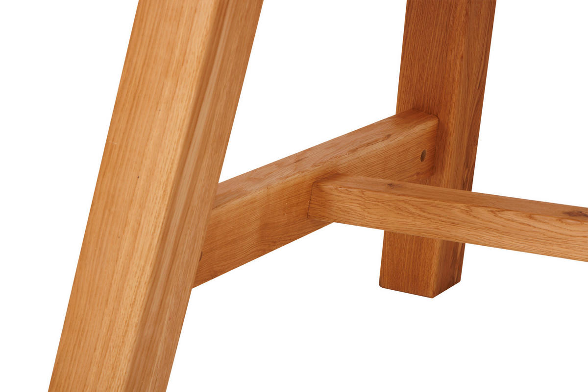 ESSTISCH Wildeiche massiv rechteckig Wildeiche  - Wildeiche, ROMANTIK / LANDHAUS, Holz (220/100/75cm) - Linea Natura
