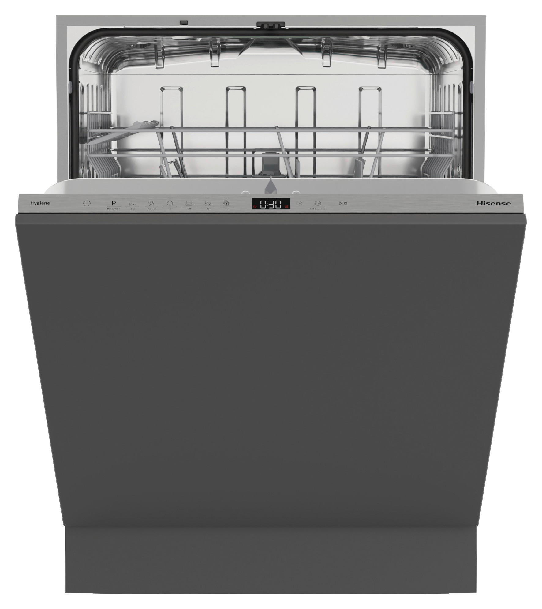 GESCHIRRSPÜLER HV642D65  - Edelstahlfarben, Basics, Metall (60/82/55,5cm) - Hisense