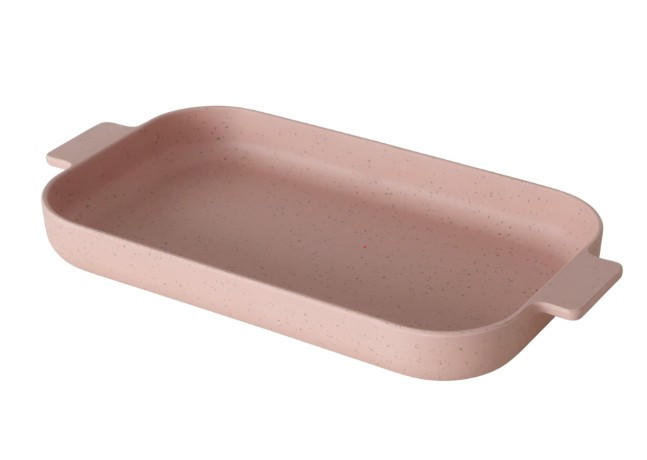 TABLETT Holz, Kunststoff Bambus  - Hellrosa, Basics, Holz/Kunststoff (29/15/3cm) - Boltze Home