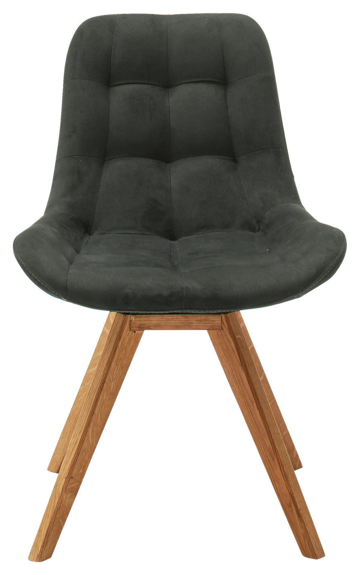 STUHL Flachgewebe Schwarz  - Schwarz, KONVENTIONELL, Holz/Textil (56/84/63cm) - Carryhome
