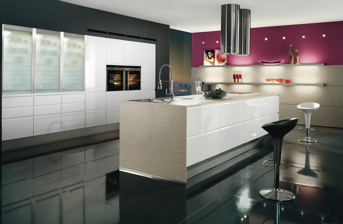 EINBAUKÜCHE 917  - Design, Holzwerkstoff - Celina