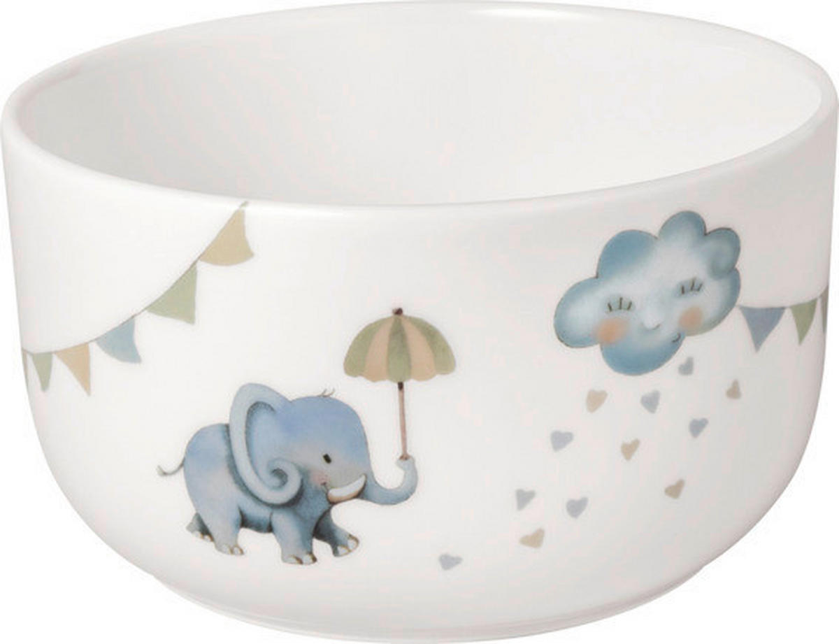 MÜSLISCHALE Walk Elephant  - Blau/Multicolor, Design, Keramik (12,5/12,5/7cm) - Villeroy & Boch