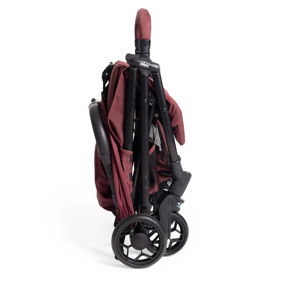 BUGGY Urbino  - Bordeaux/Dunkelrot, Basics, Textil/Metall (53/103/80cm) - Chicco