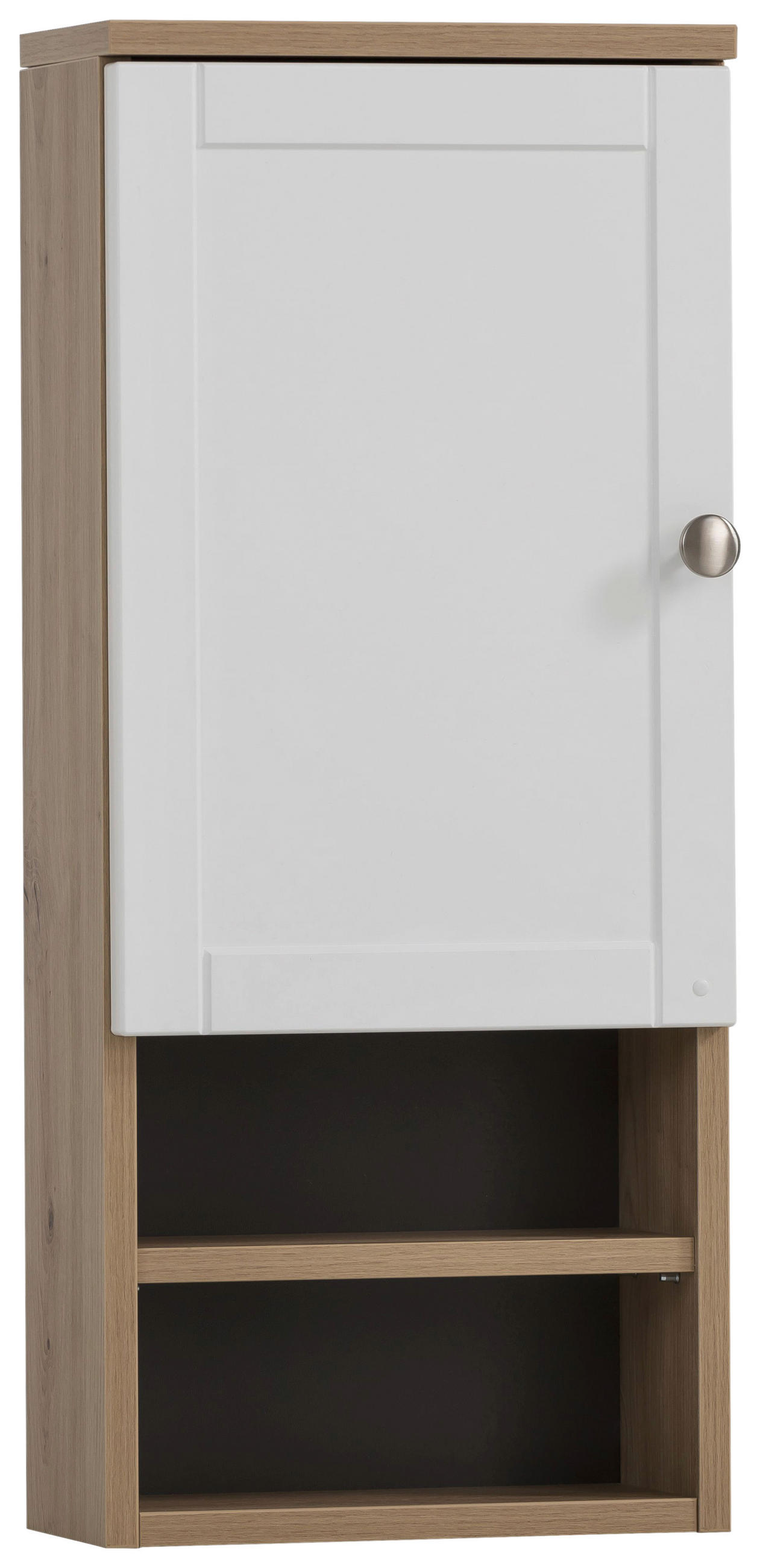 Stylife Hängeschrank Jesper Weiß, Eiche Artisan 30.3x70x16 cm