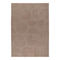 WEBTEPPICH 80/150 cm  - Taupe, Basics, Textil (80/150cm)
