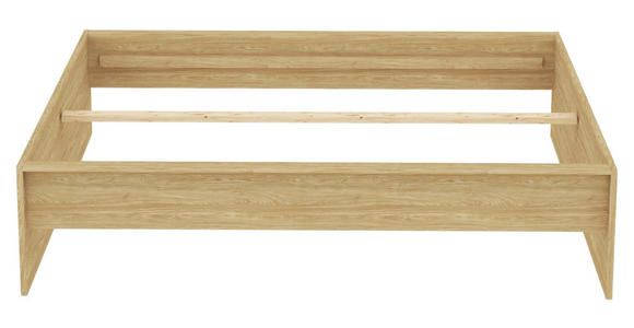 BETTRAHMEN 180/200 cm  in Eichefarben  - Eichefarben, KONVENTIONELL, Holzwerkstoff (180/200cm) - Hom`in