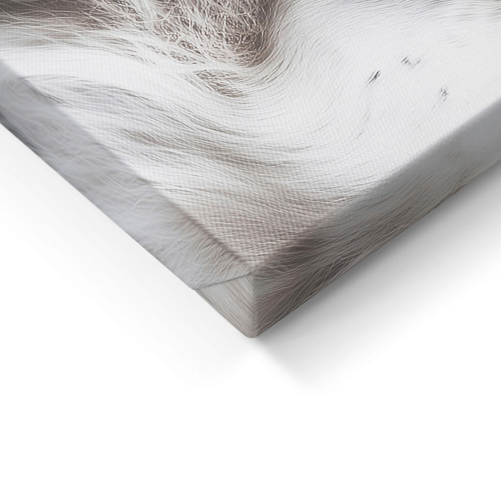 Thumbnail - Leinwandbild, Schwarz, Weiß, Holz, Textil, rechteckig, 60x80 cm, Fsc, Made in EU, einfache und schnelle Anbringung, Bild...