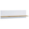 WANDREGAL  - Honigeiche/Weiß, Design, Holzwerkstoff (102/30/20cm) - MID.YOU