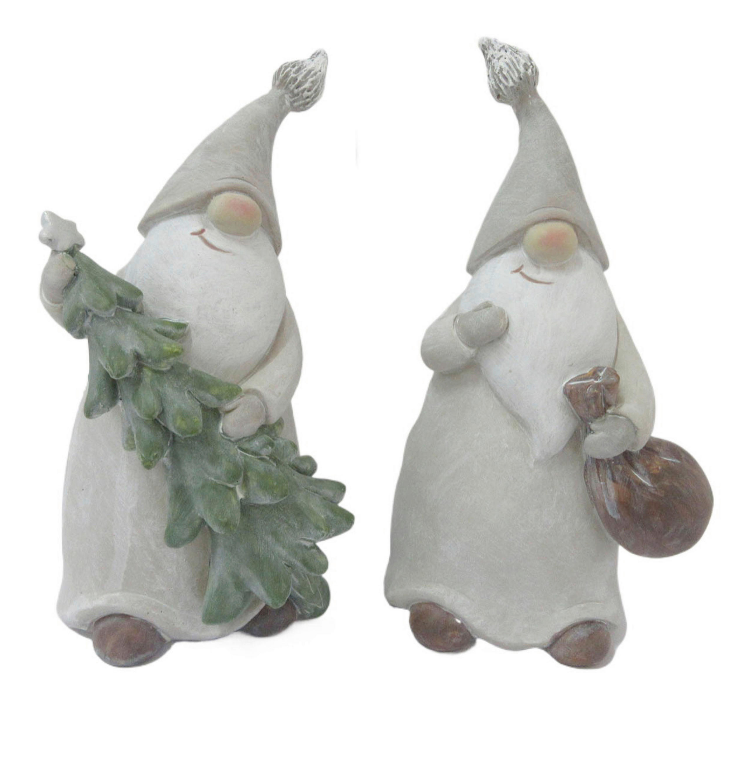 TÉLAPÓ - világosszürke/smaragdzöld, Lifestyle, műanyag (7,5/15,5/7,5cm) - X-Mas