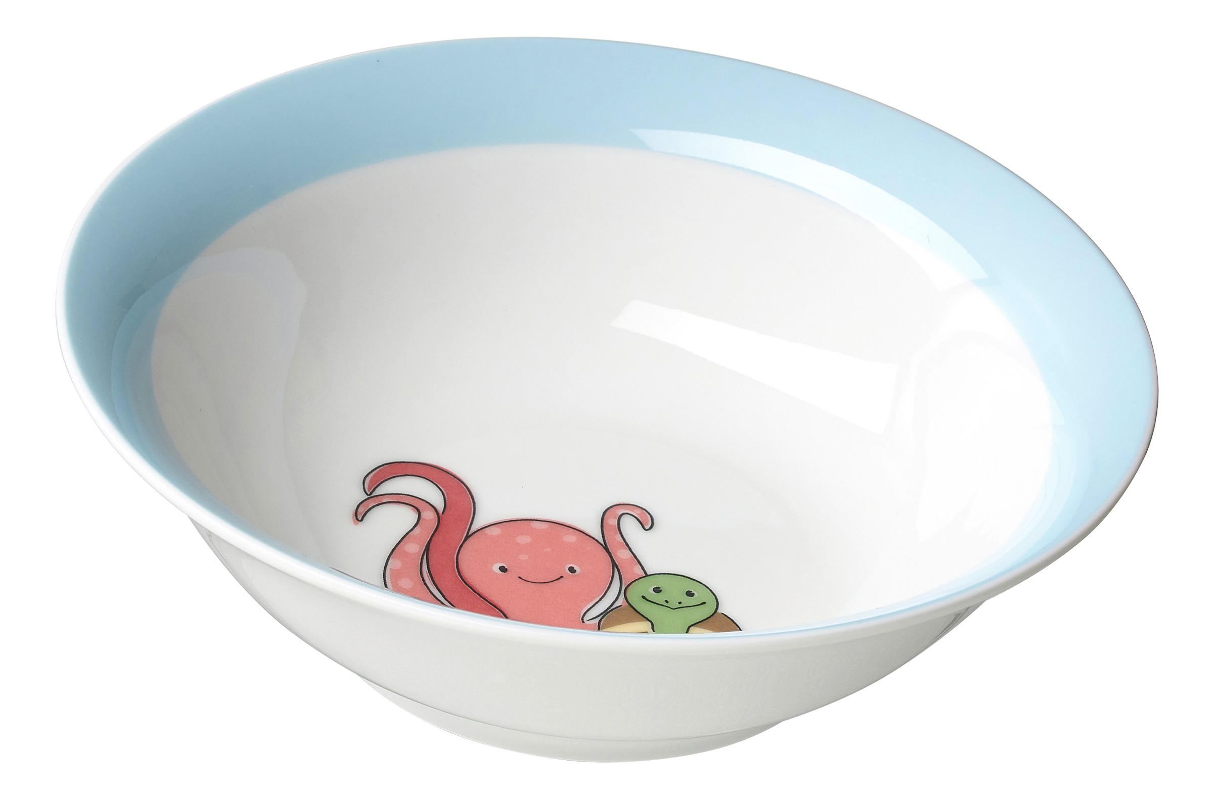 MÜSLISCHALE Unterwasserwelt  - Multicolor, KONVENTIONELL, Keramik (17/17/5cm) - Ritzenhoff Breker