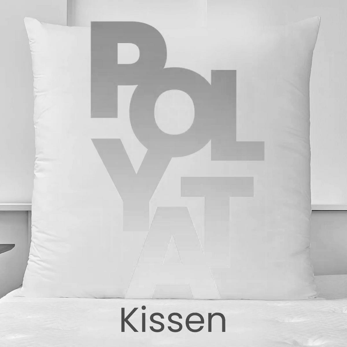 KOPFPOLSTER   - Weiß, Basics, Textil (80/80/12,4cm) - Yatas