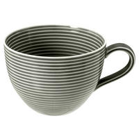 FRÜHSTÜCKSTASSE Beat perlgrau uni 350 ml  - Grau, LIFESTYLE, Keramik (12,8/10,1/7,3cm) - Seltmann Weiden