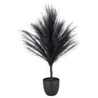 KUNSTPFLANZE 91 cm  - Schwarz, Design, Kunststoff (91cm) - Ambia Home