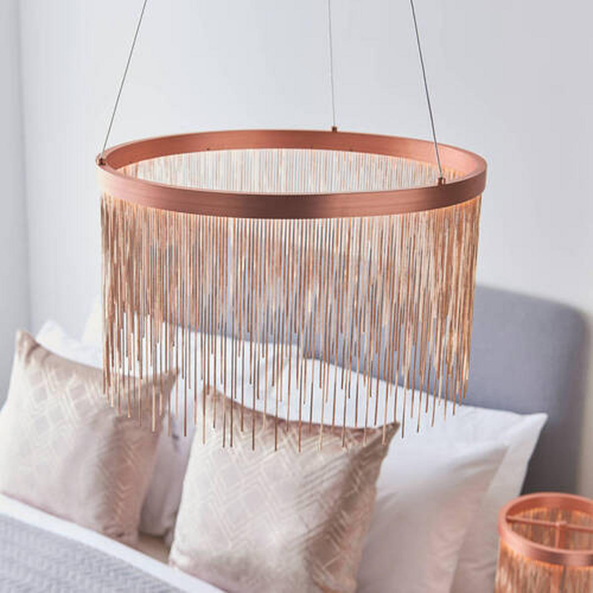 LED-HÄNGELEUCHTE 45/170 cm  - Kupferfarben, Basics, Metall (45/170cm) - ENDON