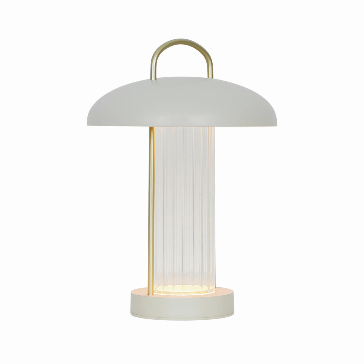 AKKU-TISCHLEUCHTE 20/29 cm   - Beige, KONVENTIONELL, Kunststoff (20/29cm) - Nordlux