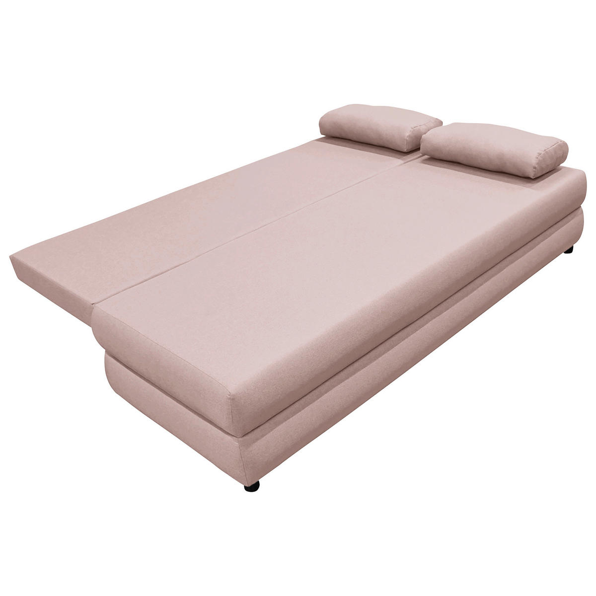 BÄDDSOFFA i vävt tyg rosa  - mintgrön/svart, Design, textil/plast (200/88/87cm) - P & B