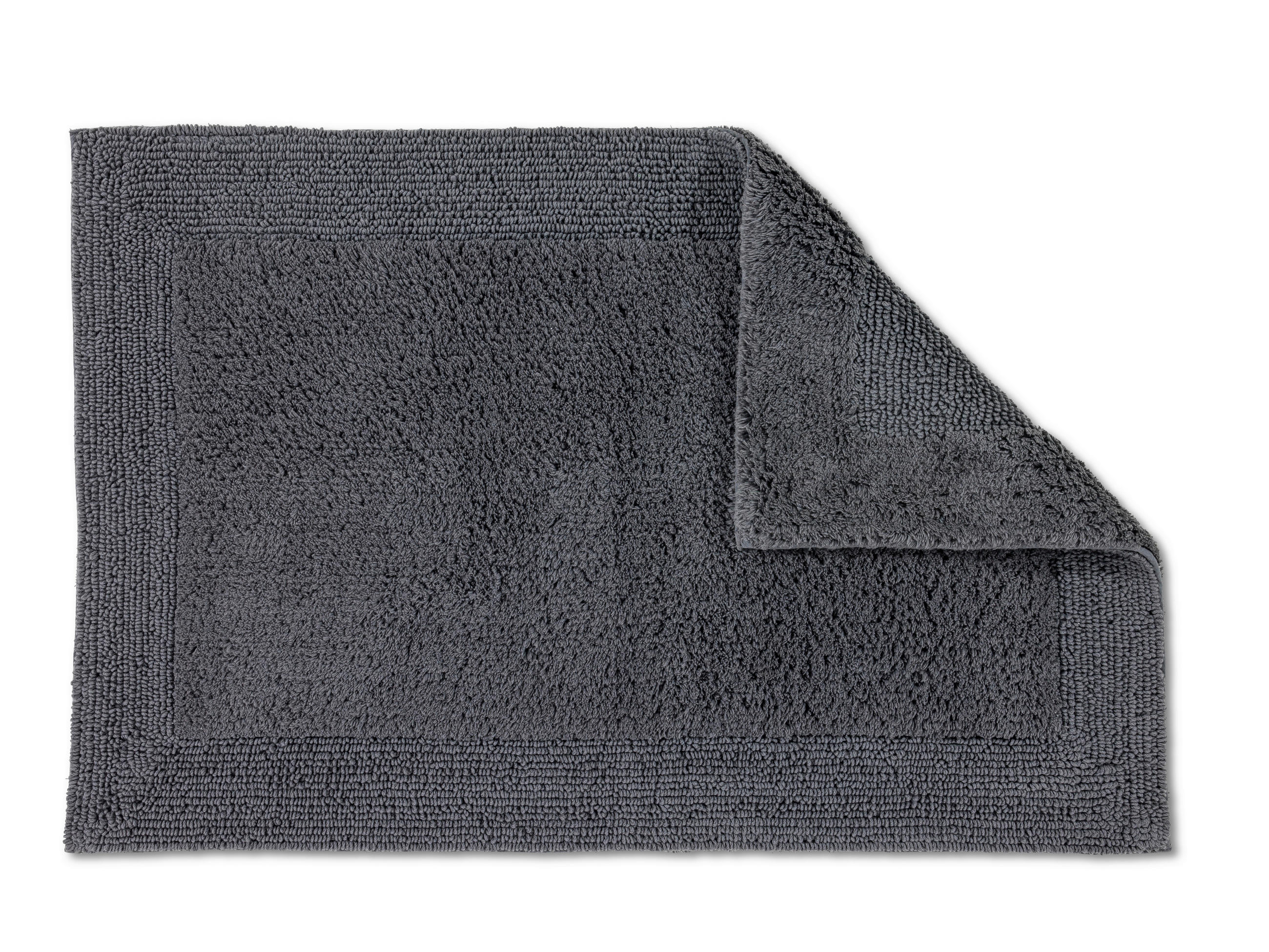 BADTEPPICH Anthrazit 67/110 cm  - Anthrazit, Basics, Textil (67/110cm) - Schöner Wohnen