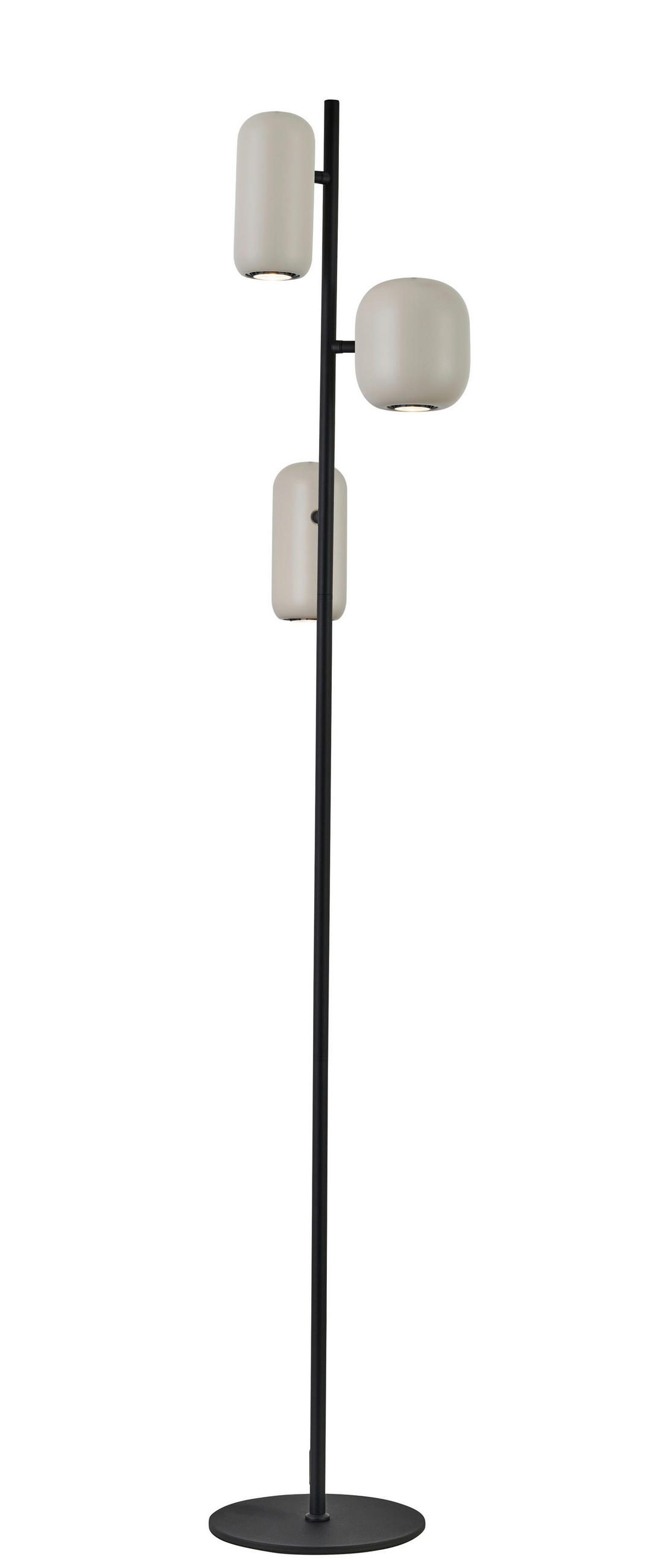 STEHLEUCHTE 28/147 cm    - Sandfarben, Basics, Metall (28/147cm) - Dieter Knoll