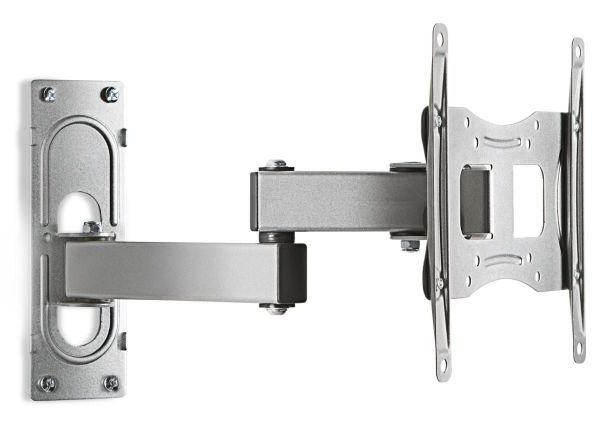 TV-WANDHALTER 37 Zoll  - Silberfarben, KONVENTIONELL, Metall (21,9/28/9,6-35,7cm) - MID.YOU