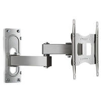 TV-Wandhalter in Silberfarbe in Silberfarben  - Silberfarben, Konventionell, Metall (21,9/28/9,6-35,7cm) - MID.YOU