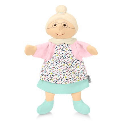 HANDPUPPE Oma - Hellrosa/Beige, Basics, Textil (32/27/9cm) - Sterntaler
