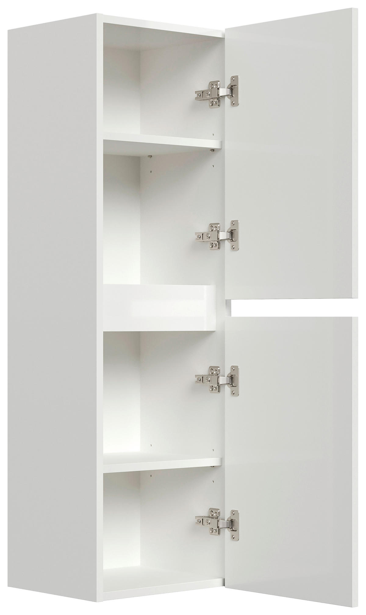 MIDISCHRANK 35,2/112,2/30,1 cm  - Weiß Hochglanz, MODERN, Holzwerkstoff (35,2/112,2/30,1cm) - MID.YOU