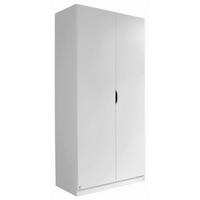 DREHTÜRENSCHRANK in Weiss  - Weiss, Modern, Holzwerkstoff (91/197/54cm) - Rauch Möbel